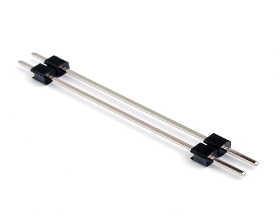 2.54單排雙塑直插排針連接器 2.54單排雙塑直插排針連接器