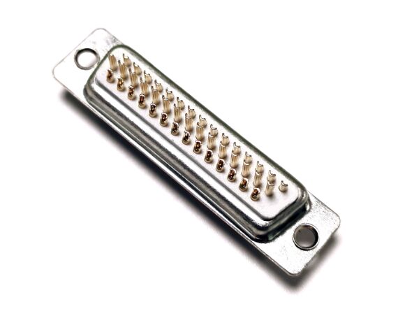 DBH 44P 母頭 傳統焊線式 車針 白膠連接器 DBH 44P 母頭 傳統焊線式 車針 白膠連接器