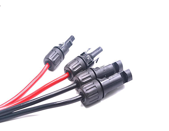 新能源儲能線束50A灰色插頭 MC4光伏連接器 新能源儲能線束50A灰色插頭 MC4光伏連接器