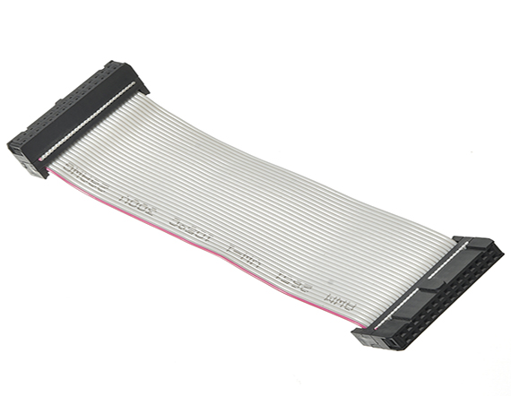 FC灰排線2.54mm 6-50P雙頭壓線頭LED連接器